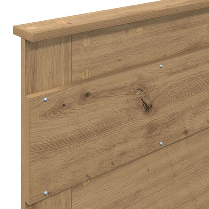 vidaXL Headboard Artisan Oak Engineered wood