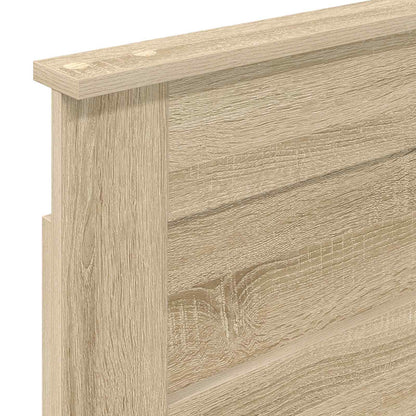 vidaXL Headboard Sonoma Oak Engineered wood