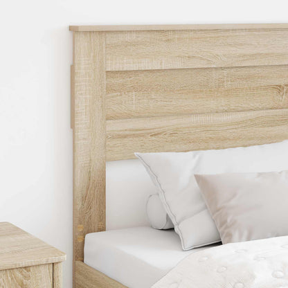 vidaXL Headboard Sonoma Oak Engineered wood