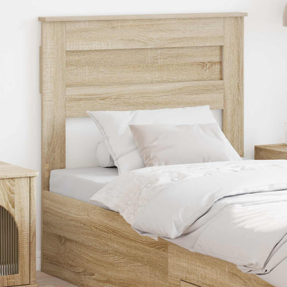vidaXL Headboard Sonoma Oak Engineered wood