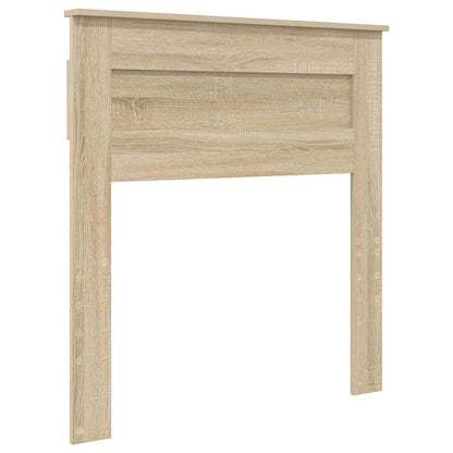 vidaXL Headboard Sonoma Oak Engineered wood