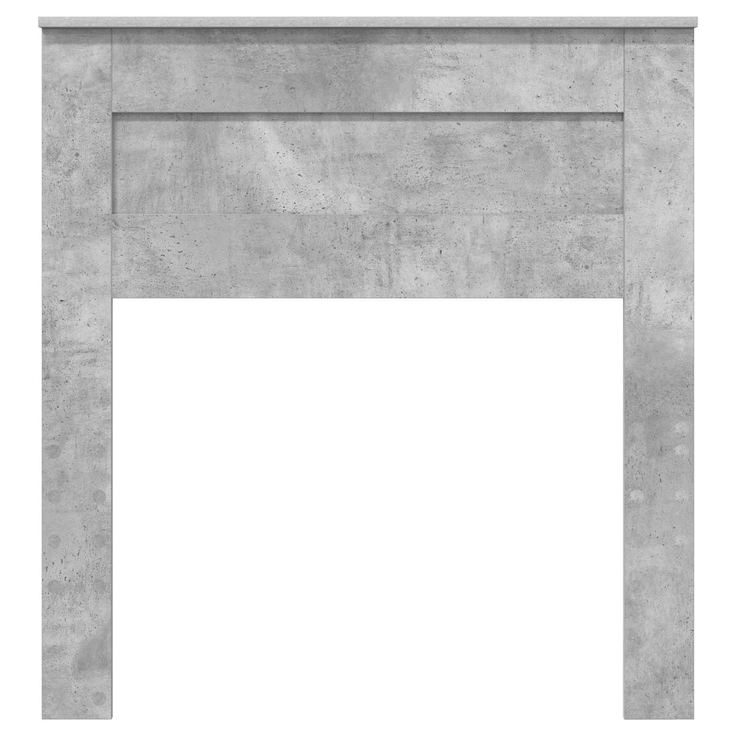 vidaXL Headboard Concrete Grey Engineered wood