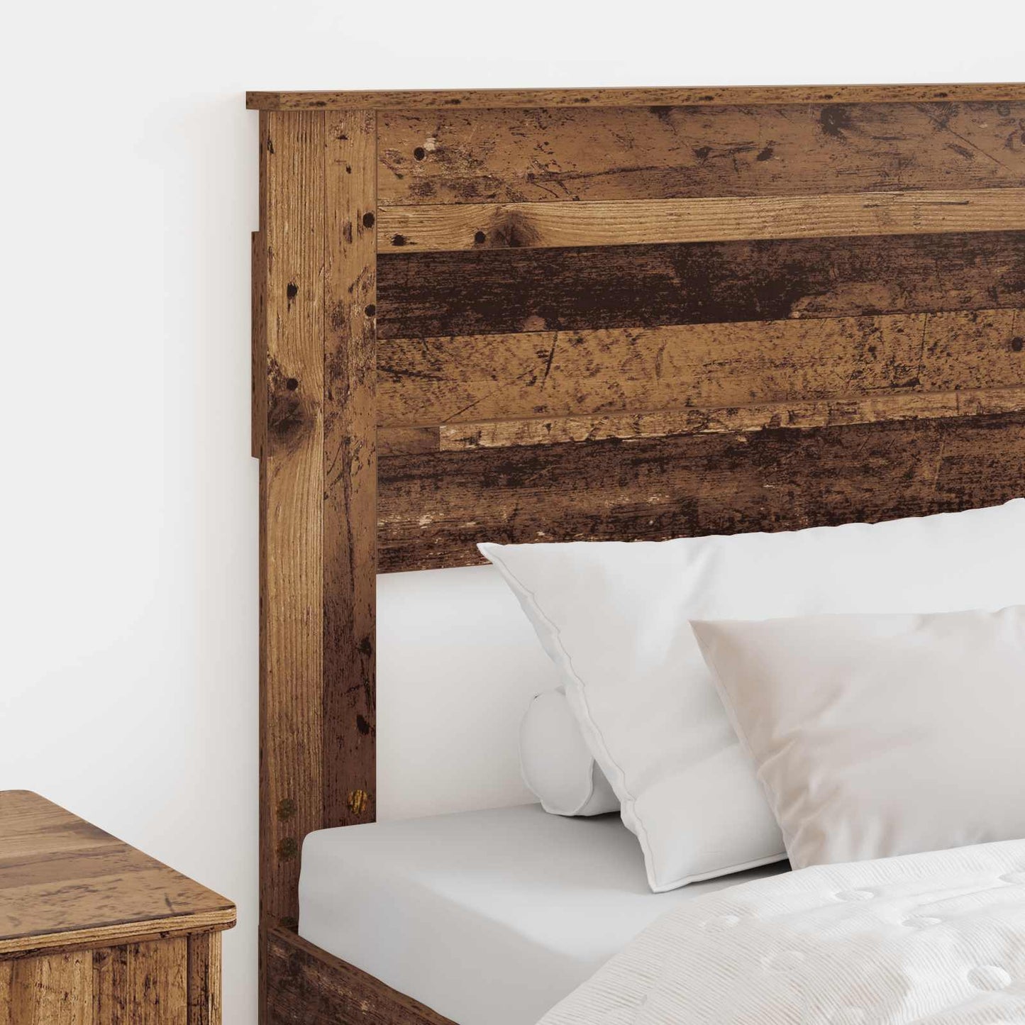 vidaXL Headboard Old Wood Engineered wood