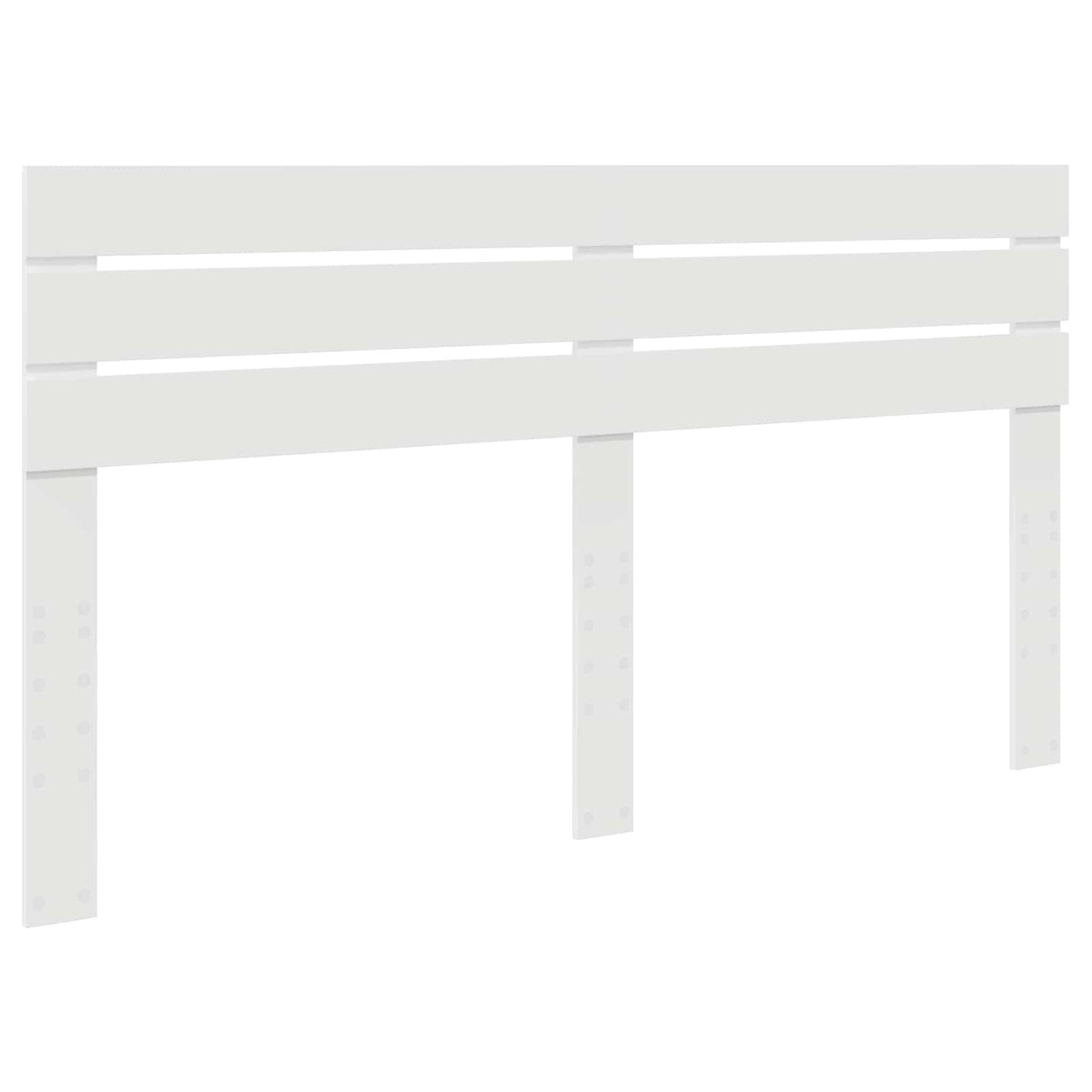 vidaXL Headboard White Engineered wood
