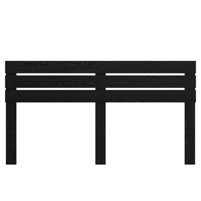 vidaXL Headboard Black Oak Engineered wood
