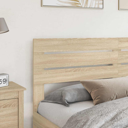 vidaXL Headboard Sonoma Oak Engineered wood