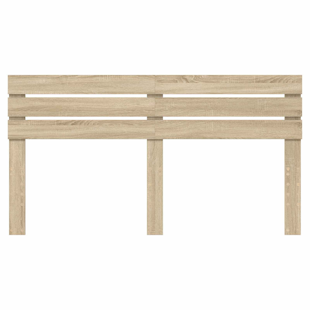 vidaXL Headboard Sonoma Oak Engineered wood
