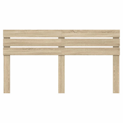 vidaXL Headboard Sonoma Oak Engineered wood