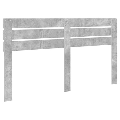 vidaXL Headboard Concrete Grey Engineered wood