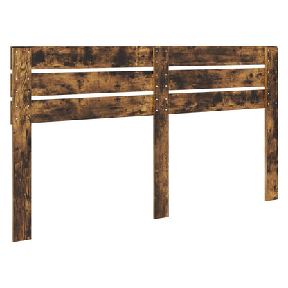 vidaXL Headboard Smoked Oak Engineered wood