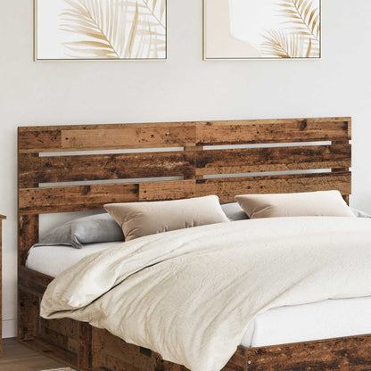 vidaXL Headboard Old Wood Engineered wood