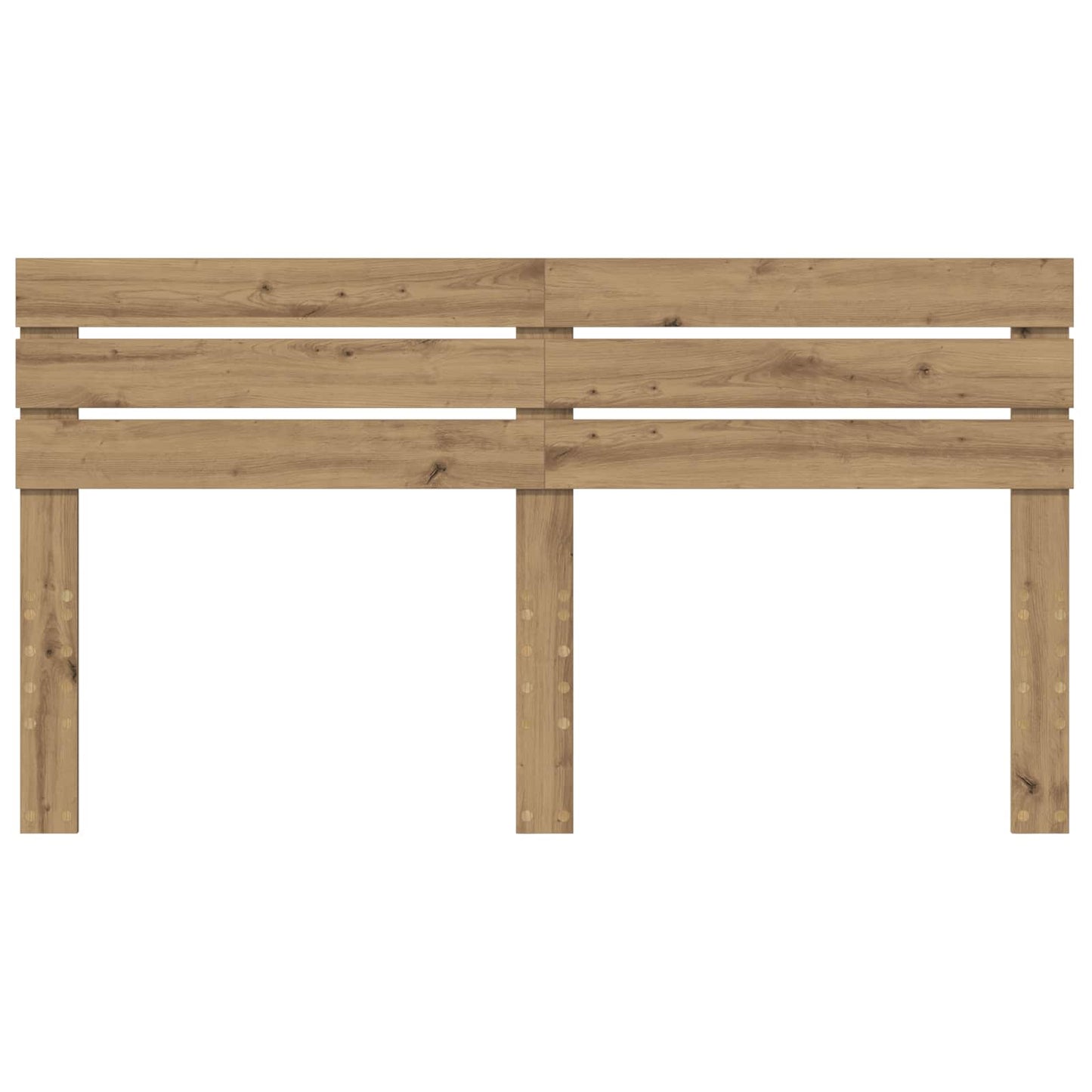 vidaXL Headboard Artisan Oak Engineered wood