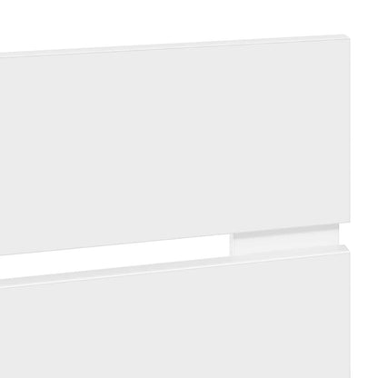 vidaXL Headboard White Engineered wood
