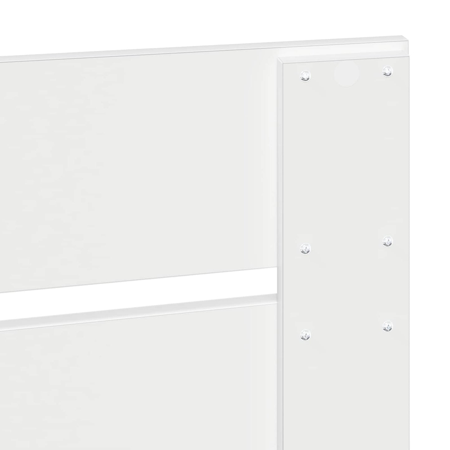 vidaXL Headboard White Engineered wood