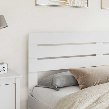 vidaXL Headboard White Engineered wood