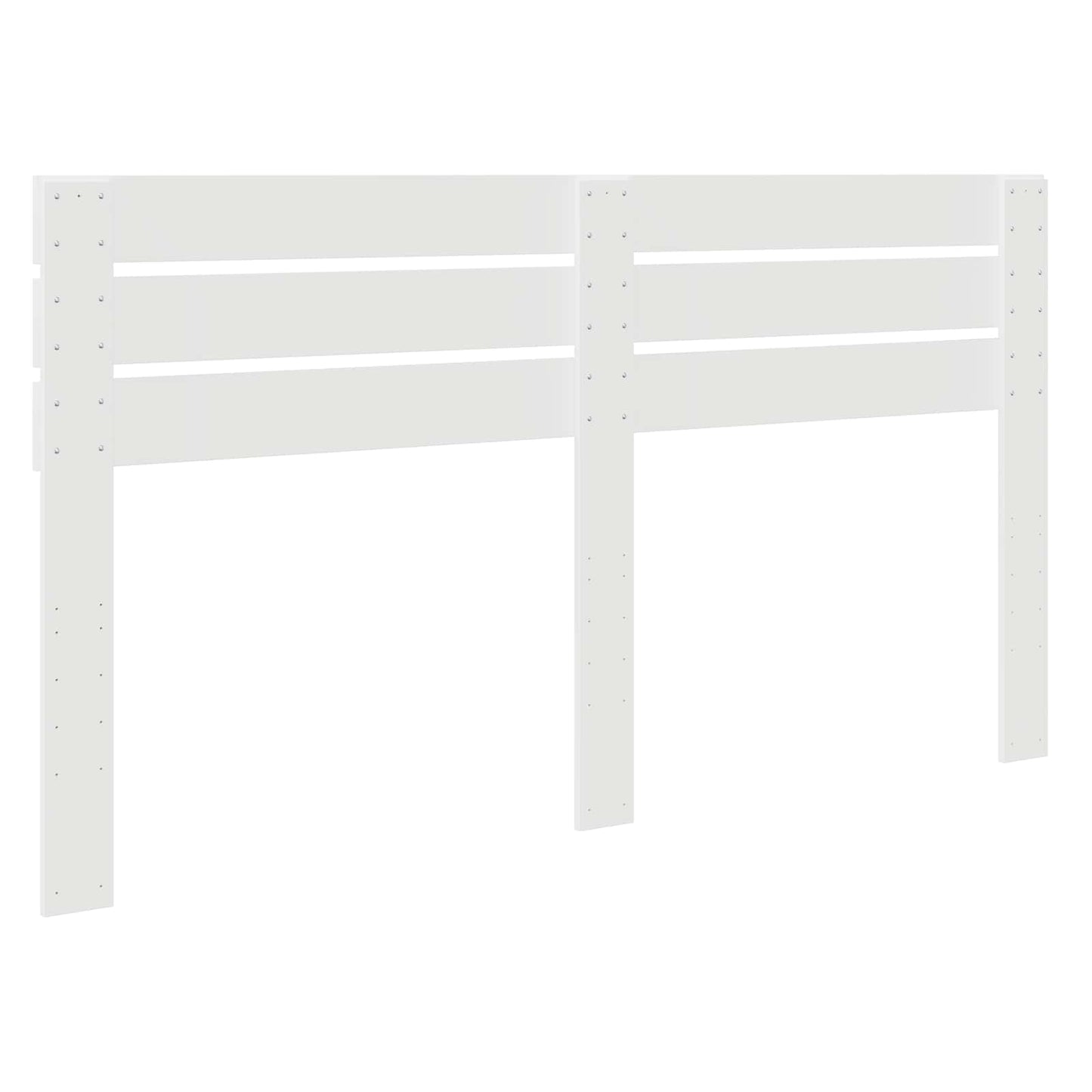 vidaXL Headboard White Engineered wood