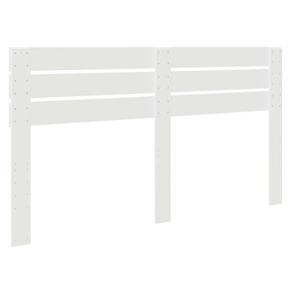 vidaXL Headboard White Engineered wood