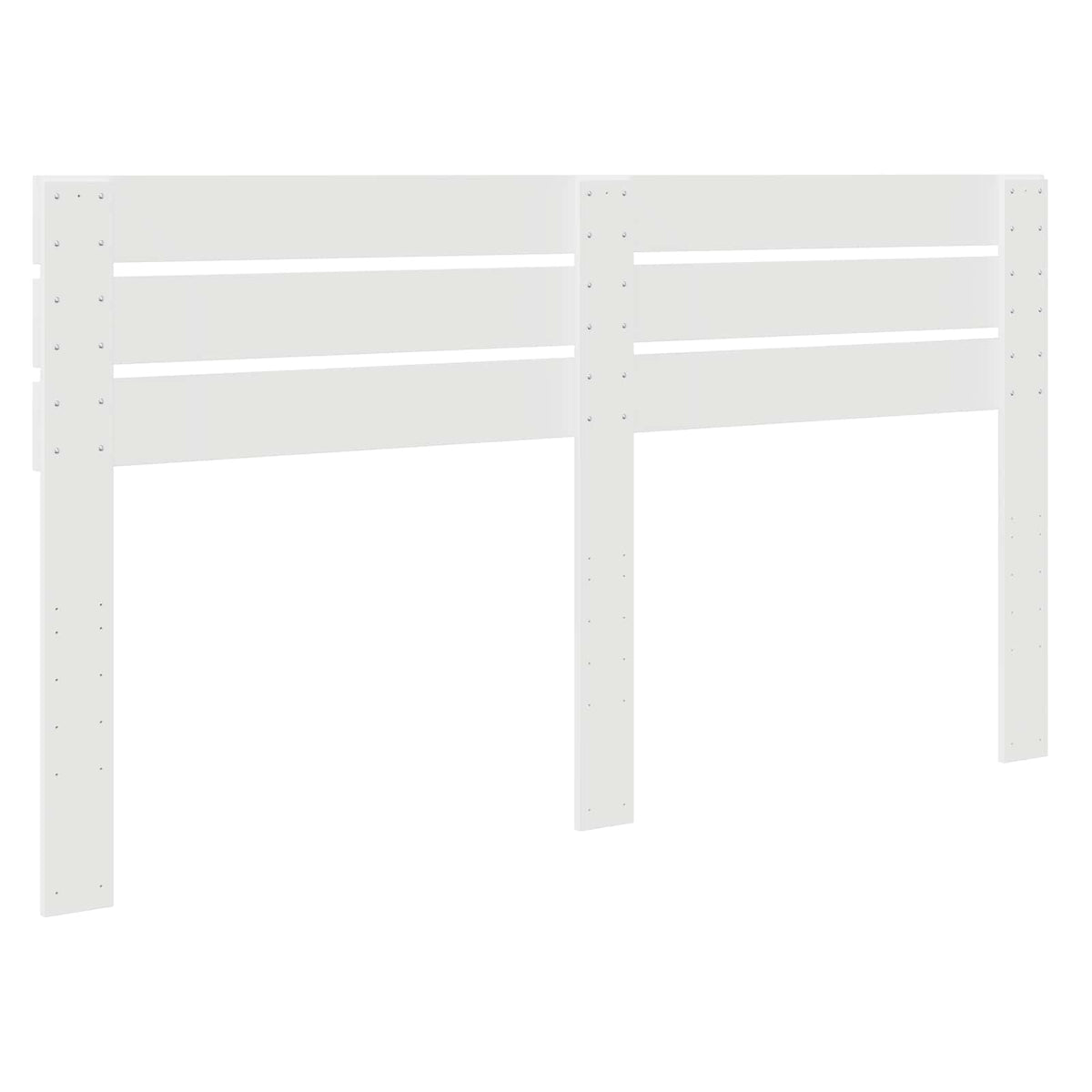 vidaXL Headboard White Engineered wood