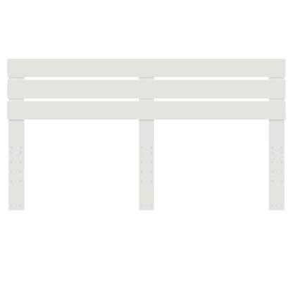 vidaXL Headboard White Engineered wood