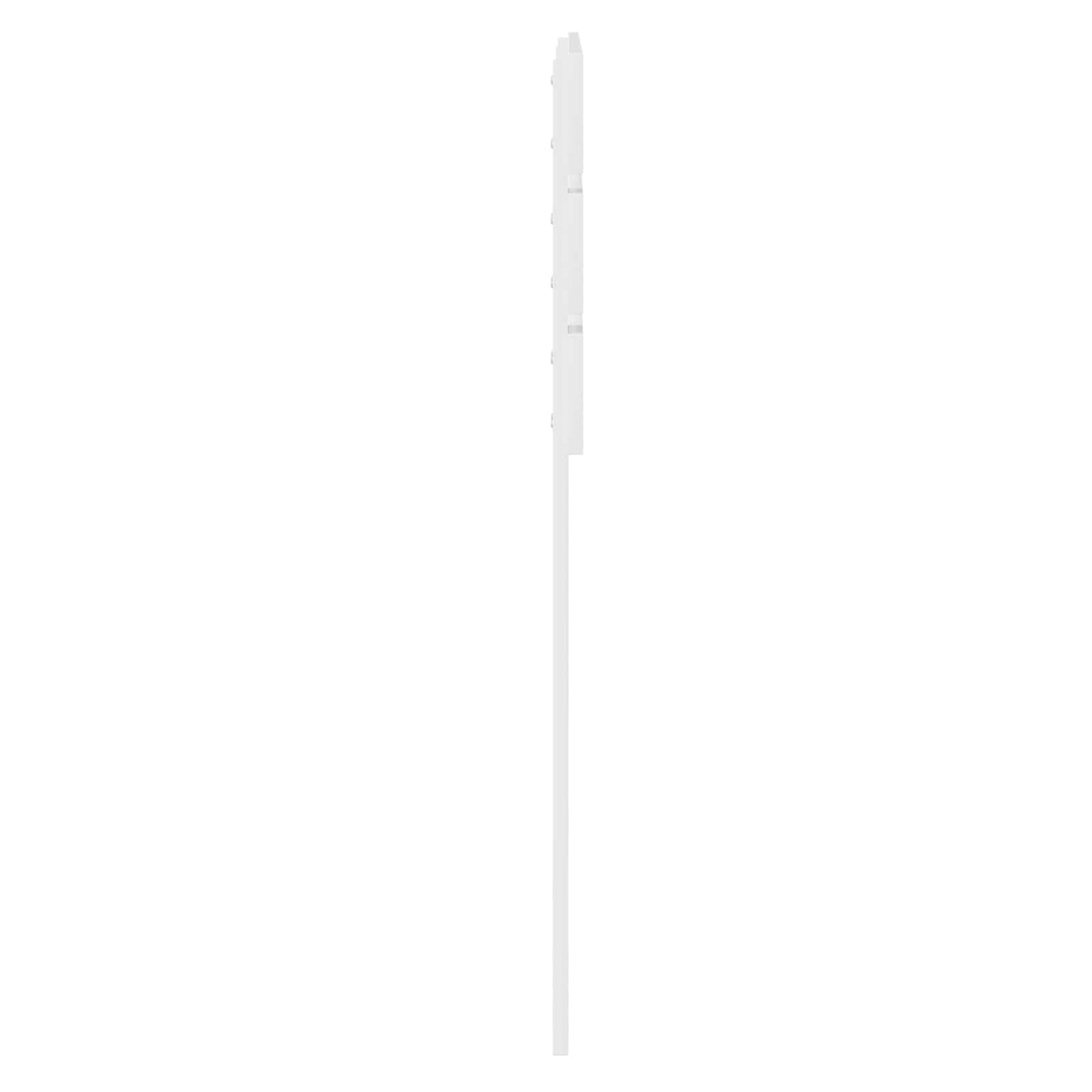 vidaXL Headboard White Engineered wood