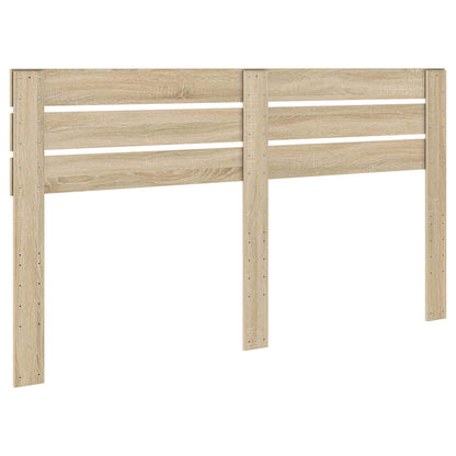 vidaXL Headboard Sonoma Oak Engineered wood