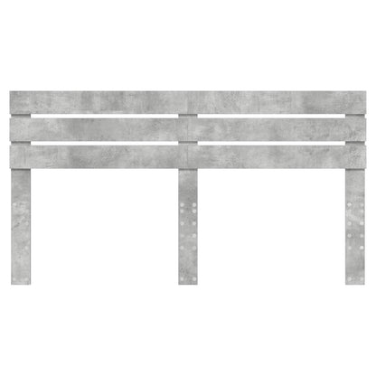 vidaXL Headboard Concrete Grey Engineered wood