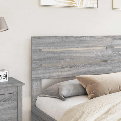 vidaXL Headboard Grey Sonoma Engineered wood