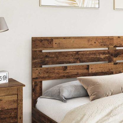 vidaXL Headboard Old Wood Engineered wood