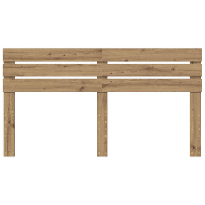 vidaXL Headboard Artisan Oak Engineered wood