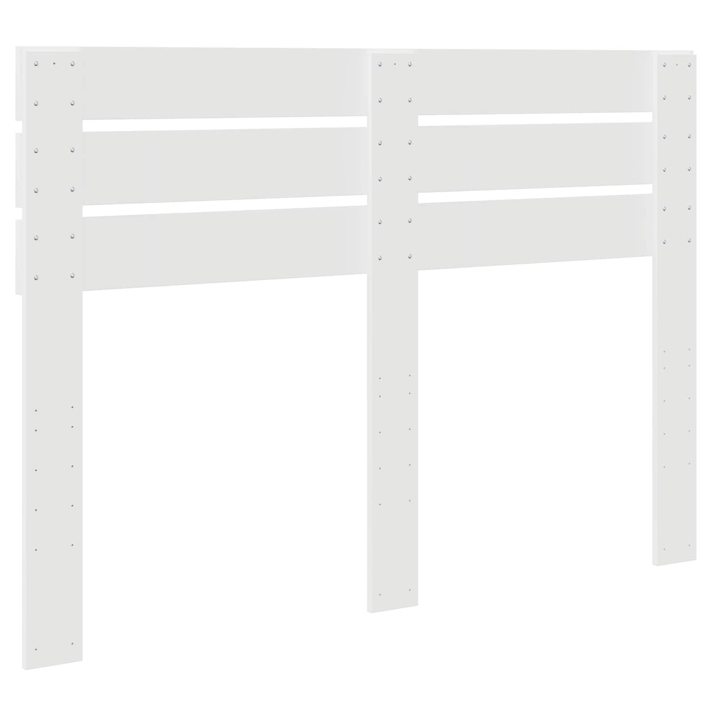 vidaXL Headboard White Engineered wood