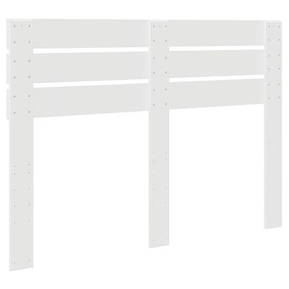 vidaXL Headboard White Engineered wood