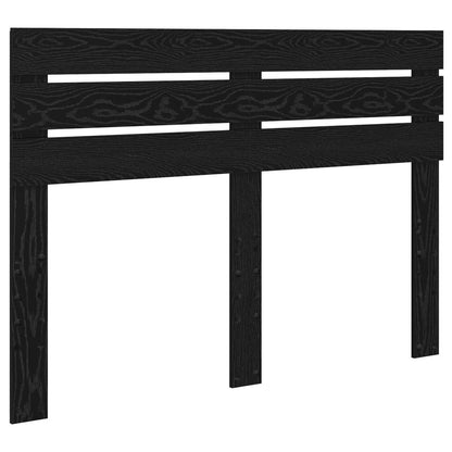 vidaXL Headboard Black Oak Engineered wood