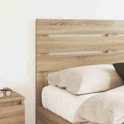 vidaXL Headboard Sonoma Oak Engineered wood