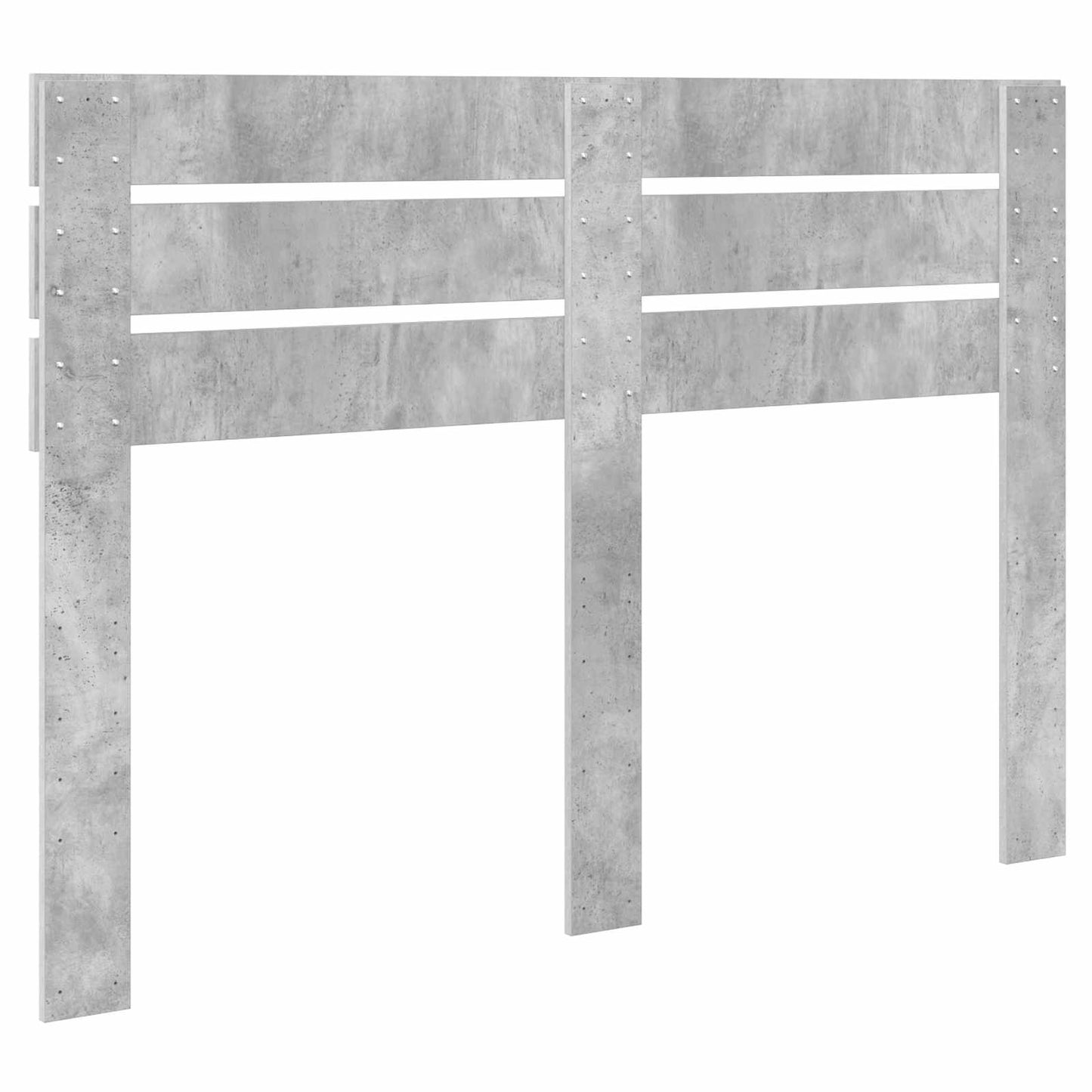 vidaXL Headboard Concrete Grey Engineered wood
