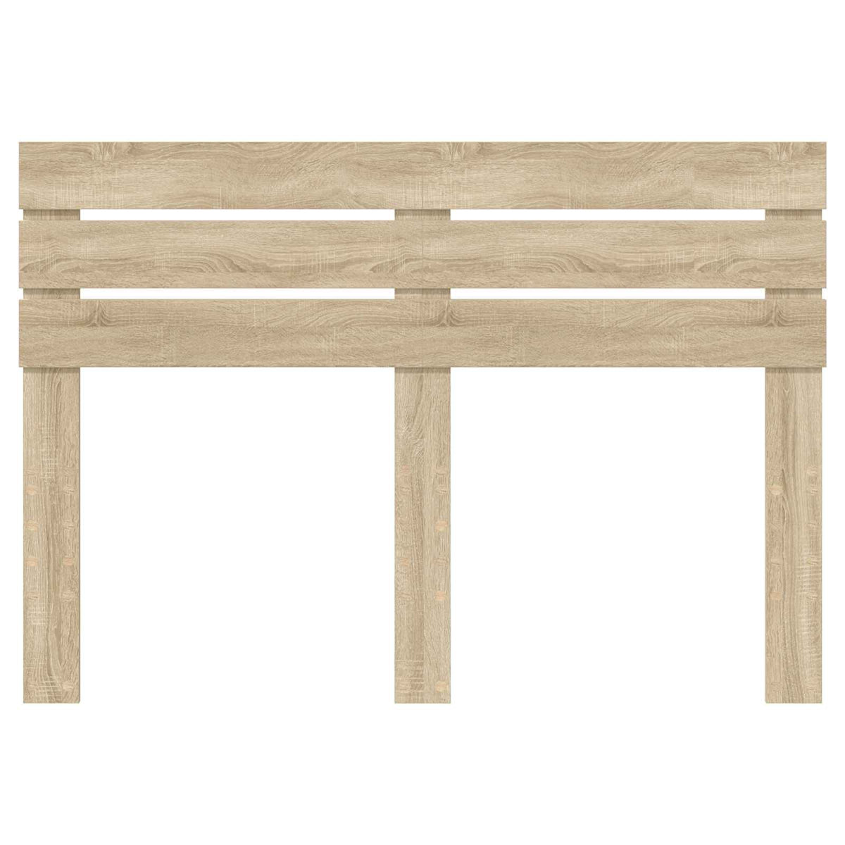 vidaXL Headboard Sonoma Oak Engineered wood