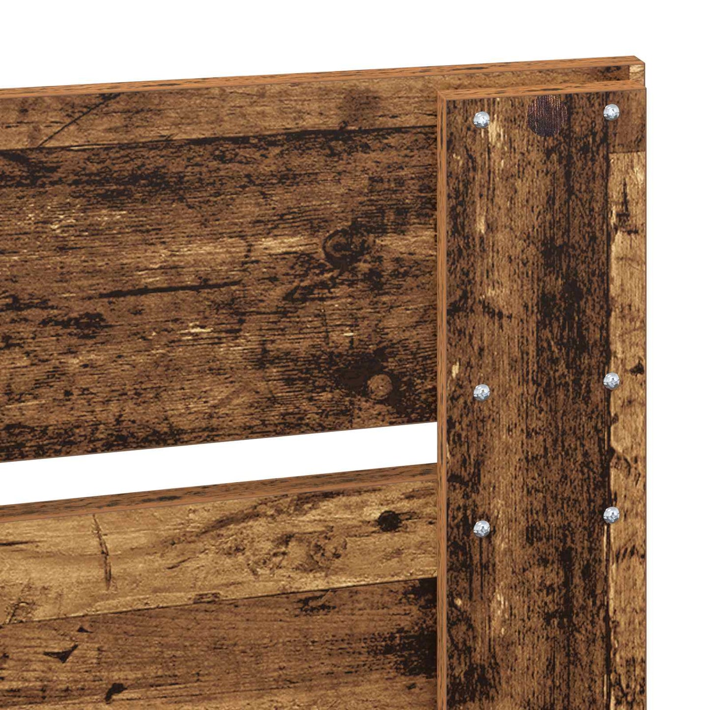 vidaXL Headboard Old Wood Engineered wood