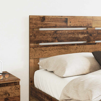 vidaXL Headboard Old Wood Engineered wood