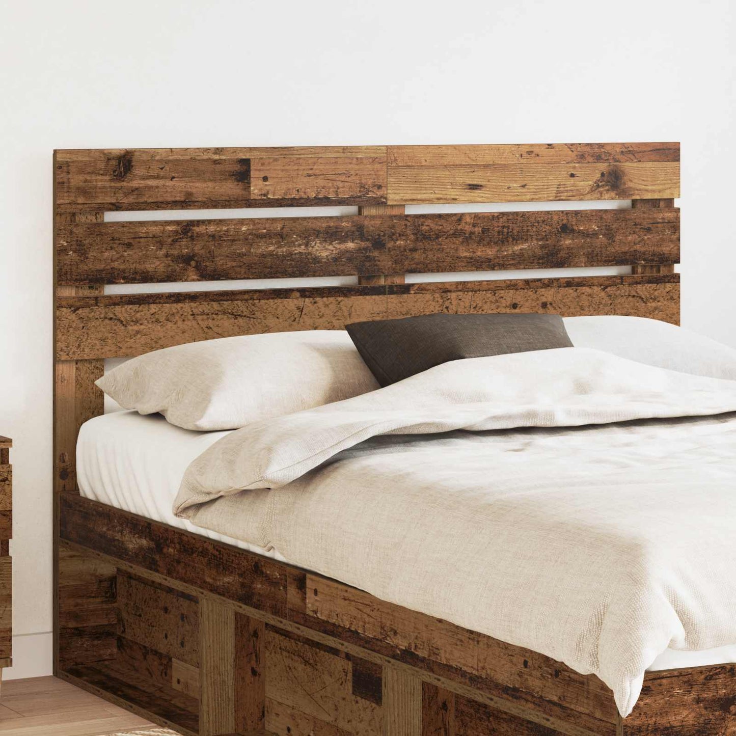 vidaXL Headboard Old Wood Engineered wood