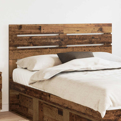 vidaXL Headboard Old Wood Engineered wood