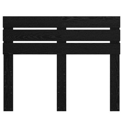 vidaXL Headboard Black Oak Engineered wood