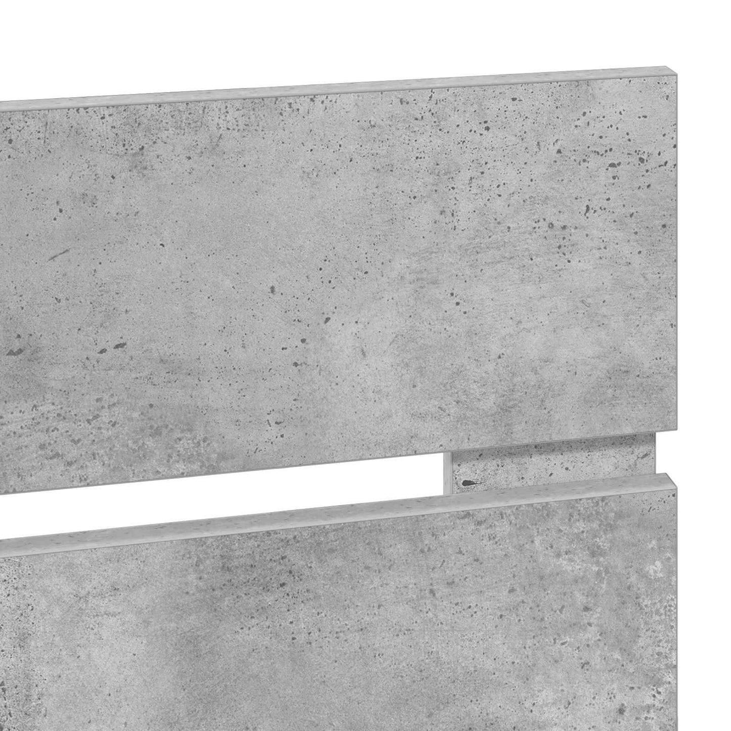 vidaXL Headboard Concrete Grey Engineered wood