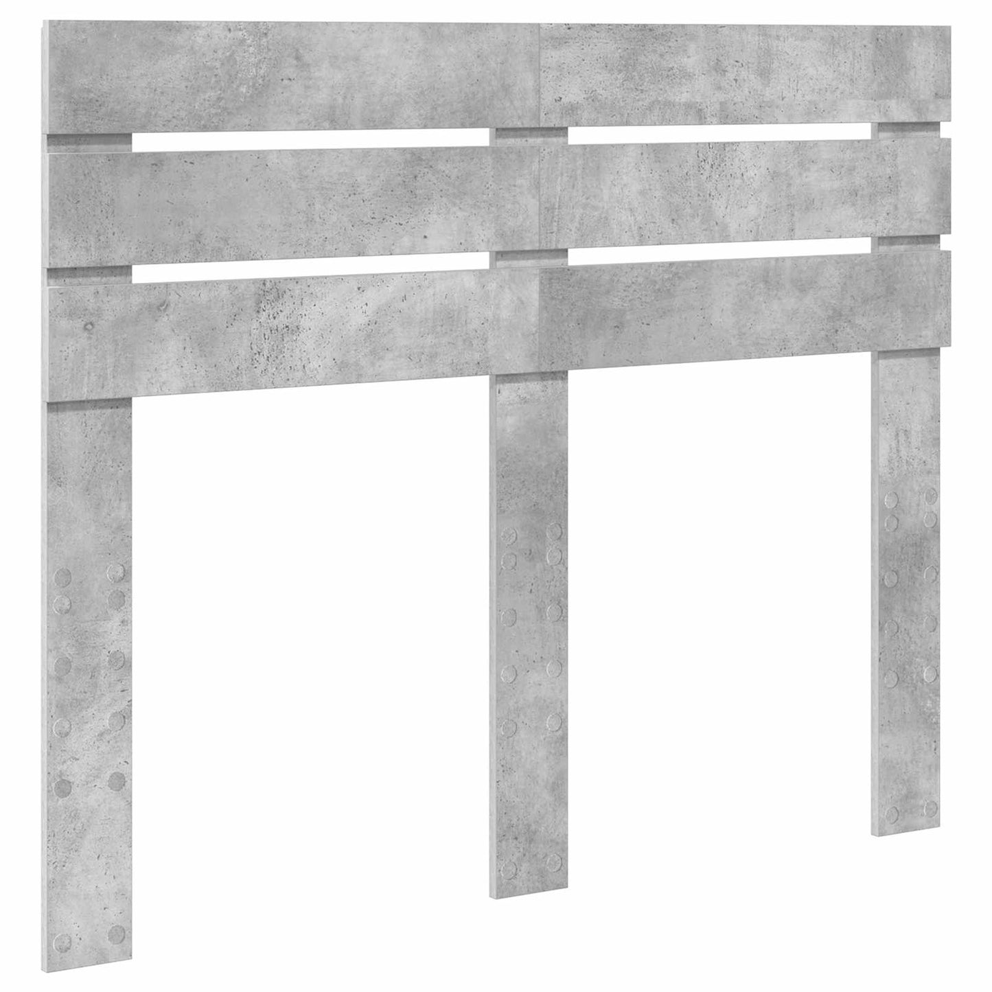 vidaXL Headboard Concrete Grey Engineered wood