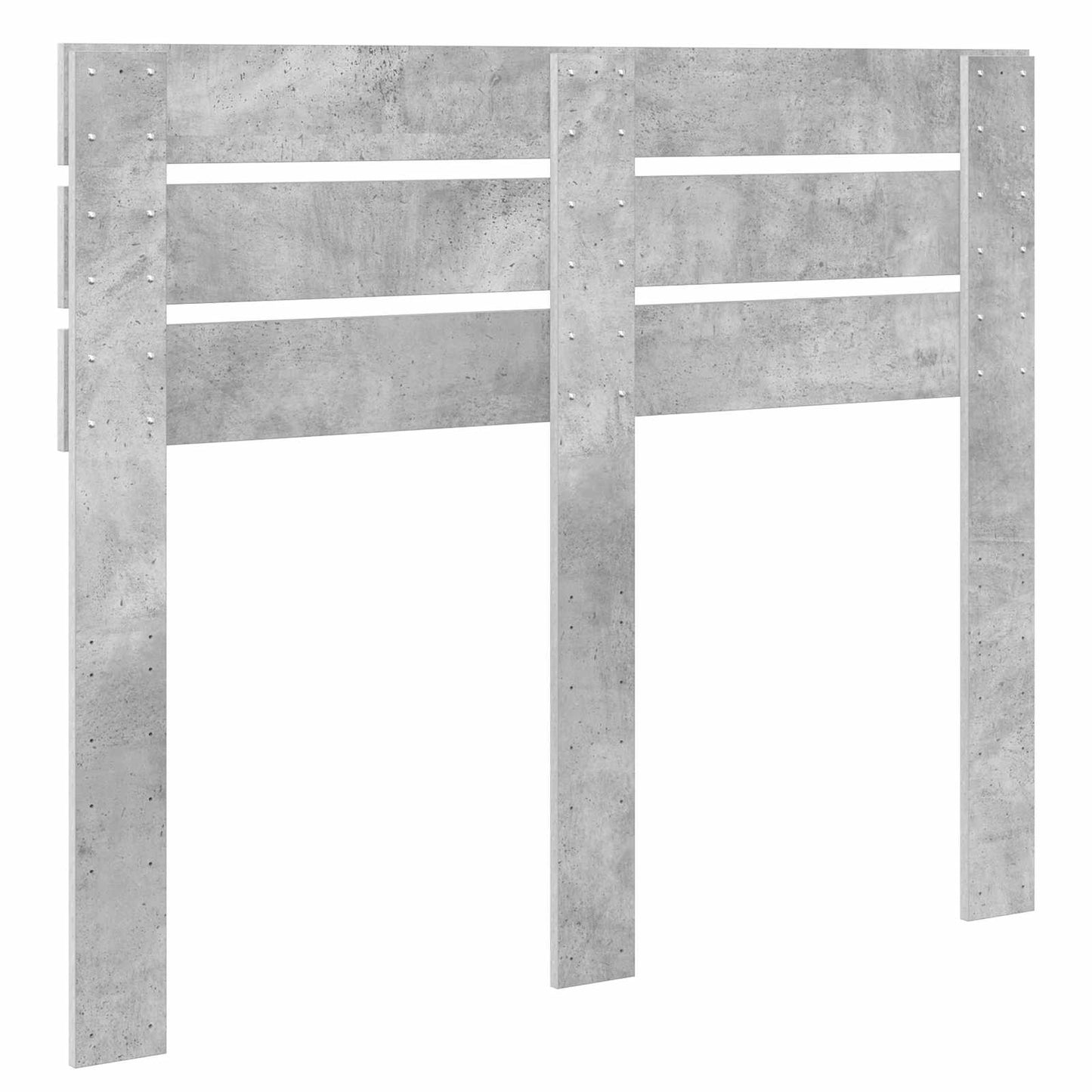 vidaXL Headboard Concrete Grey Engineered wood