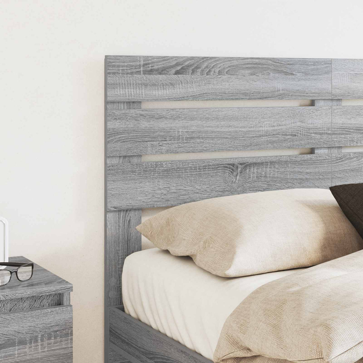 vidaXL Headboard Grey Sonoma Engineered wood