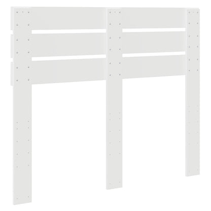 vidaXL Headboard White Engineered wood