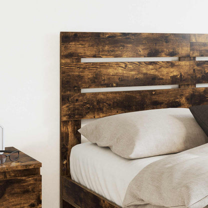 vidaXL Headboard Smoked Oak Engineered wood