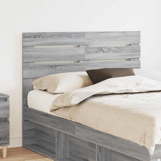 vidaXL Headboard Grey Sonoma Engineered wood
