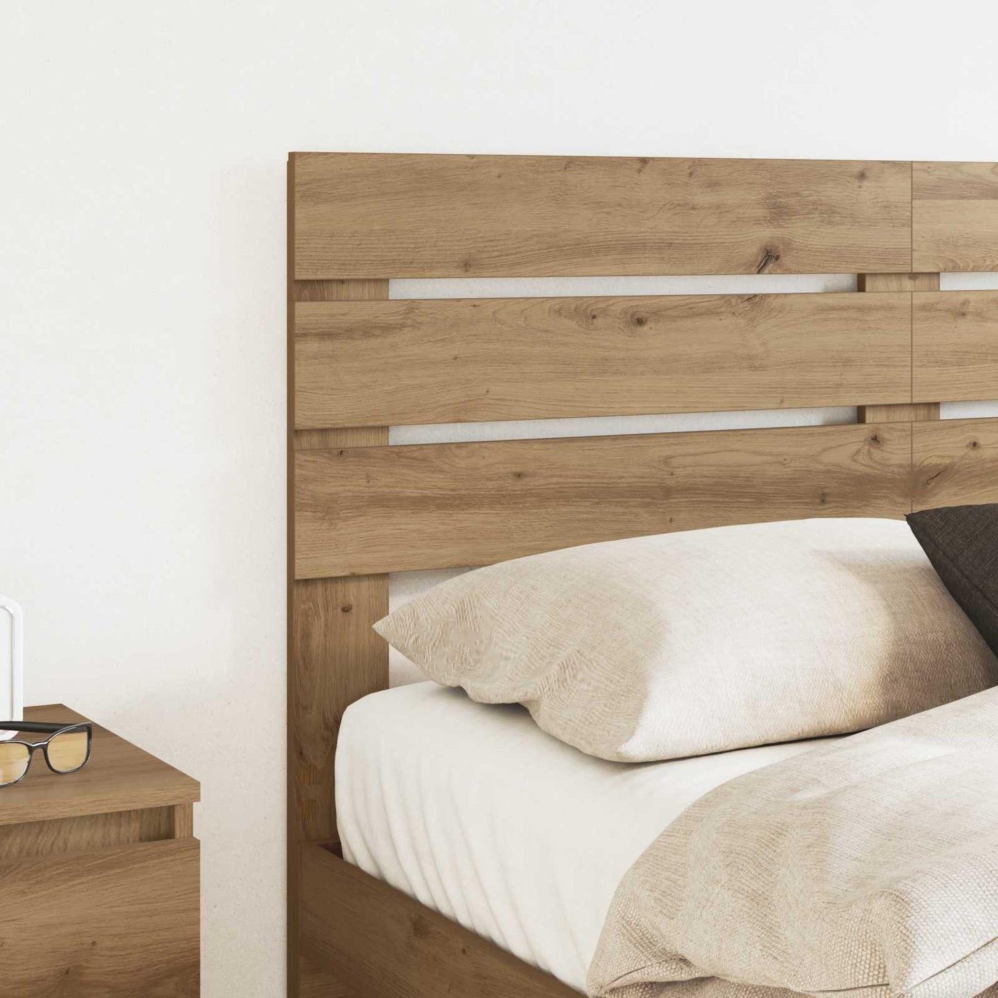 vidaXL Headboard Artisan Oak Engineered wood