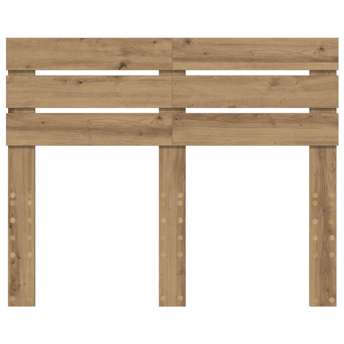 vidaXL Headboard Artisan Oak Engineered wood