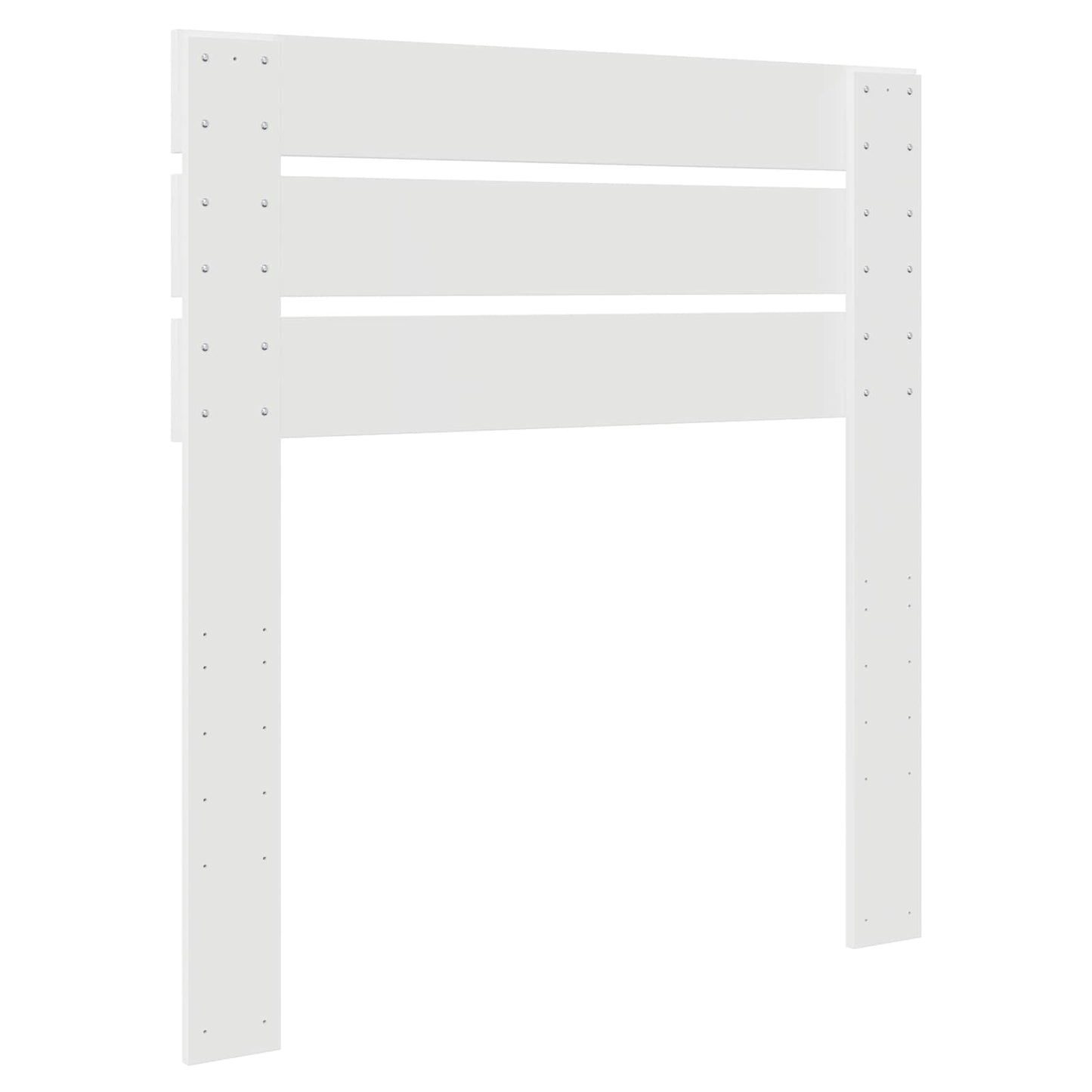 vidaXL Headboard White Engineered wood